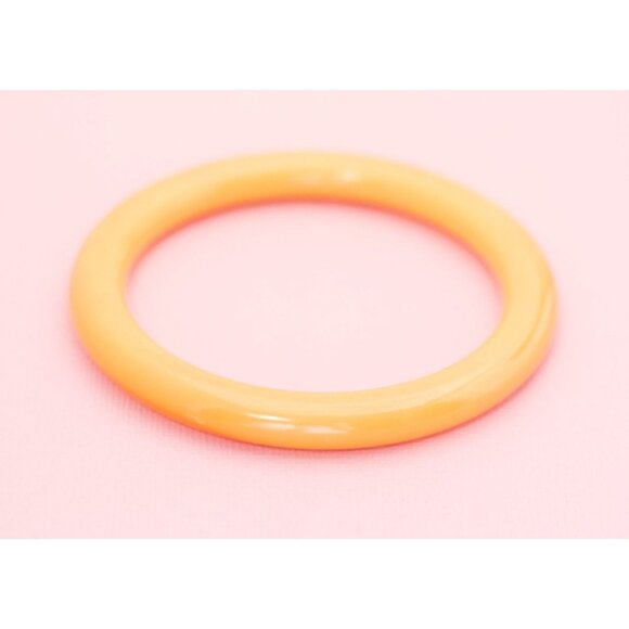 Minimalist Gold Tone Ring Bangle | 7.85 Inch | Avon H9 - Picture 2 of 5